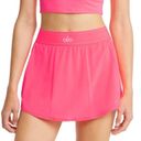 Alo Yoga Match Point Tennis Skirt Fluorescent Pink Coral S Photo 0