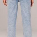 Abercrombie & Fitch The 90’s Straight Ultra High Rise Crossover Waist Jeans Photo 1