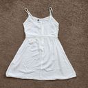 Divided White Lace Mini Dress, Women's 4 Photo 2