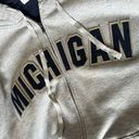 Oversized Michigan Full Zip Hoodie Gray Size XL Photo 2