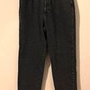 INC Vintage Wash Faded Black High Rise Button-Fly Mom Jeans Size 10/30 Photo 1