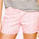 J.Crew  pink neon geometric chino short size 6 Photo 0