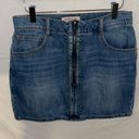 BCBGeneration  Denim Studded Jean Skirt Size 27 Photo 0