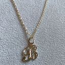 Tehrani Jewelry B Initial Pendant 14k Solid Gold Photo 3