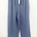 Bobeau  Pull On Pants Size Medium Indigo Blue Wide Leg NWT Rayon Nylon Blend Crop Photo 0