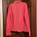 Rafaella  coral blazer jacket, S, cotton/linen blend, soft texture back & sleeves Photo 6