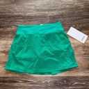 Lululemon  Pace Rival Skirt Mid-Rise Long Kelly Green Size 2 NWT Photo 4