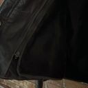 Brooks  LEATHER SPORTSWEAR Detroit chocolate brown leather biker jacket size S Photo 3