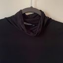 Missguided  Black Classic Long Sleeve Turtleneck Minimalist Bodysuit size Small Photo 2