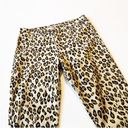 POL  Cheetah Print Twill Skinny Pants Photo 2