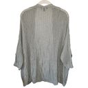 EXPRESS  Light Gray Knit Cardigan Sweater Women’s Size Medium Lightweight Design! Photo 3