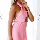 Hello Molly Call Me Later Pink Mini Dress Photo 4