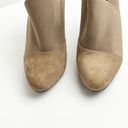Jessica Simpson  Neesha Tan Leather Upper Almond Toe Heeled Ankle Booties, Size 6 Photo 7