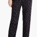 Madewell Prairie Posies Track Trousers In Prairie Floral True Black Photo 0