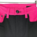 Rag and Bone  Black & Pink Ash Mom Jeans 25 NWT Photo 3