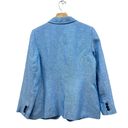 Talbots  Classic Linen Blazer in Blue size 12 NWT Photo 3