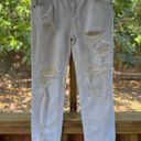 One Teaspoon  Awesome Baggies Jeans White Distressed Size 29 Photo 1