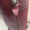 Frye Burgundy Leather  Boots Photo 5