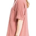 Max Studio  Top Collared Button Down Rose Solid Shirt Size XS NWT $78.00 Photo 1