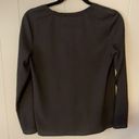 Cooper and Ella  Black Crossover Blouse Size XS Photo 1