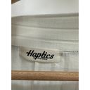 Harper Haptics by Holly  Top Women SIZE 2X White Animal Print Patchwork V-Neck Photo 4