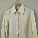 Oak + Fort  NWT 100% Linen Cream Button Up Shirt Collar Womens size XS Photo 1