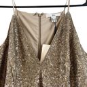 Zac Posen NWT  Robin Sequin V-Neck Plunge Ruffle Hem Midi Gown Dress Size 8 Photo 6