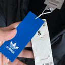 Adidas Originals three stripe slim fit padded jacket in black size small Photo 6