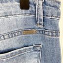 Kancan KC11046 Mid Rise Torn Straight Cropped Leg Stretch Denim Blue Jeans 28 Photo 7