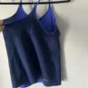 Nike  women Dry Fit blue Tank racerback mesh back Size XS Photo 1