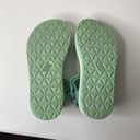 Teva Flatform Platform Seafoam Green Turquoise Blue Sandals Women’s Sz 7 Strappy Photo 5