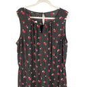 Talbots Talbot’s Plus Petite Cherry Picked Fit & Flare Midi Dress Size 16WP Photo 4