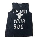 Fifth Sun  I’m Not Your Boo Ghost Tank top Size Medium Photo 0