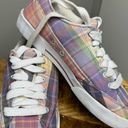 Polo  Brisbane Plaid Tennis Sneaker Size 8 Photo 7