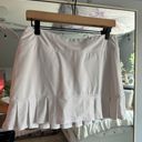 White Tennis Skirt Size M Photo 0