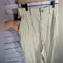 a.n.a  Striped Linen Blend cream color women’s wide leg pants size 10 Photo 3