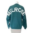 Spirit Jersey Oversized Sweatshirt Short Matching Set Unisex Cotton Sz M Green Size M Photo 1