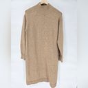 Banana Republic New  Mock Neck Blend Beige Sweater Dress Size Small Photo 2