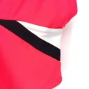 Fabletics  Size Medium Maro Maillot One Piece Swim Suit Neon Pink Contrast Photo 6