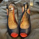 Guess  Hawaiian Wedge shoes Size 9 Photo 0