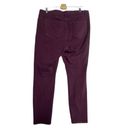 Lane Bryant  Size 16 Purple High Rise Ankle Skinny Jeans 38"x27" SHORT Photo 1