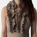 BCBGMAXAZRIA BCBG Ruffled Halter top  Photo 3