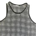 L'Agence  Silk Check Print Sleeveless Top in Black Size 8 Photo 2