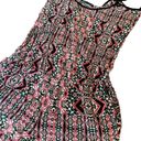 Stradivarius  boho print shorts jumper with spaghetti straps and pockets size s Photo 6