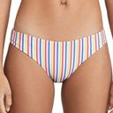 ONIA New!  Lily Striped Bikini Bottoms Photo 0