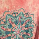 Simply Southern  Tie Dye Tank Top Pink Teal M Photo 4