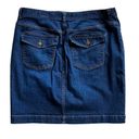 CHAPS Denim Button Up Skirt Size 12 Photo 1