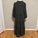 Tuckernuck  Pomander Place Sedona Sage Mabel Tiered Maxi Dress Size Medium Photo 5