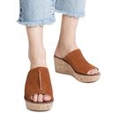 Sam Edelman  Ranger cork wedge slides size 7.5 Photo 0