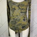 n:philanthropy  Boot Camouflage Print Bodysuit in Green Size US XS Photo 4